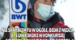 Piotr Żyła opowiada o swoich skokach w Titisee-Neustadt