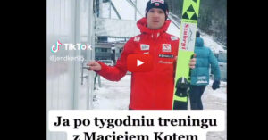 Andrzej Stękała po tygodniu treningu z Maciejem Kotem
